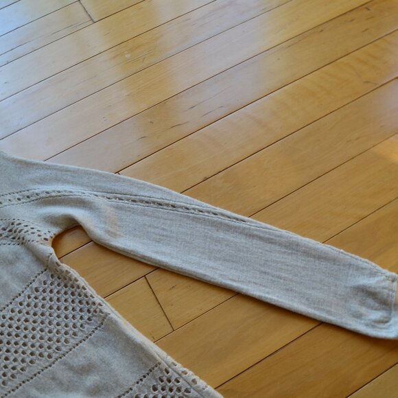 Maje Cashmere Blend Open Knit Sweater XS - Picture 7 of 16